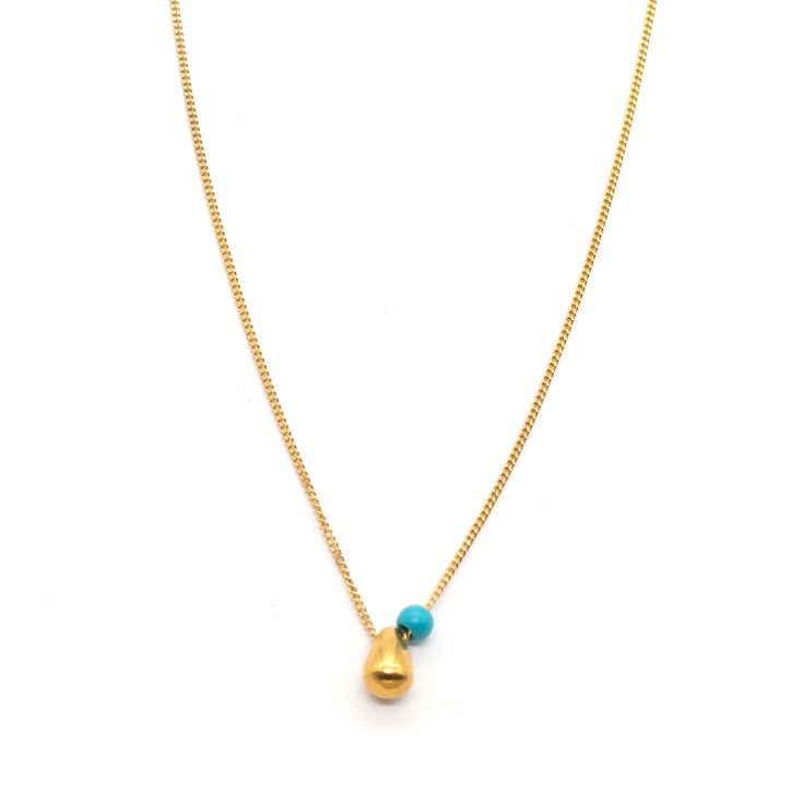 Necklace "Minimal Little Drop CH"