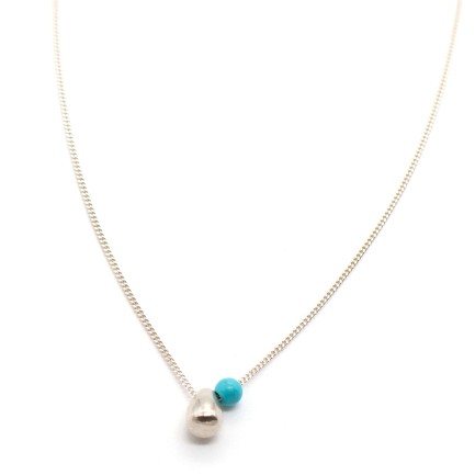Necklace "Minimal Little Drop CH"