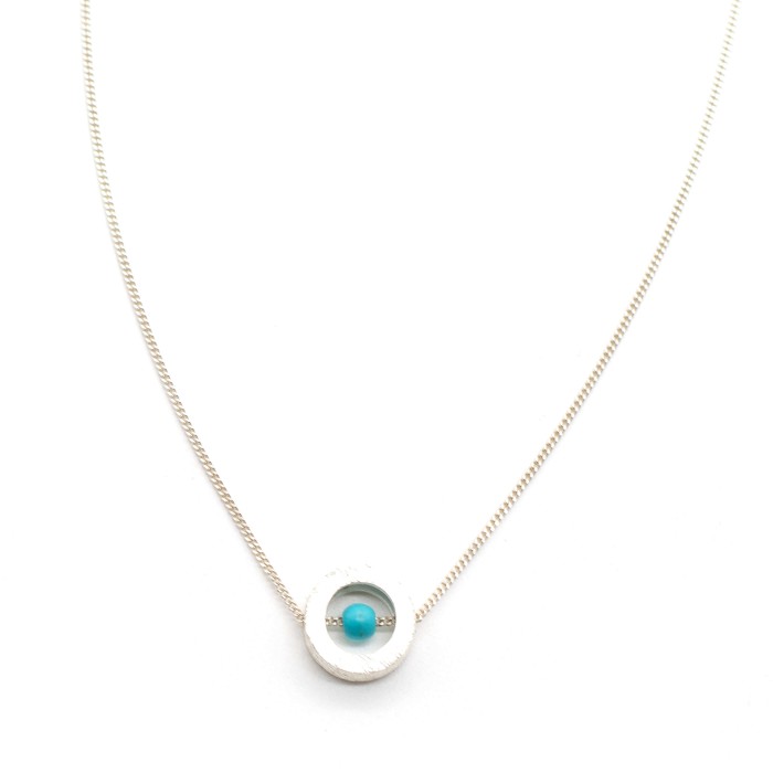 Necklace "Minimal Circle of Life CH"