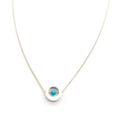 Necklace "Minimal Circle of Life CH"