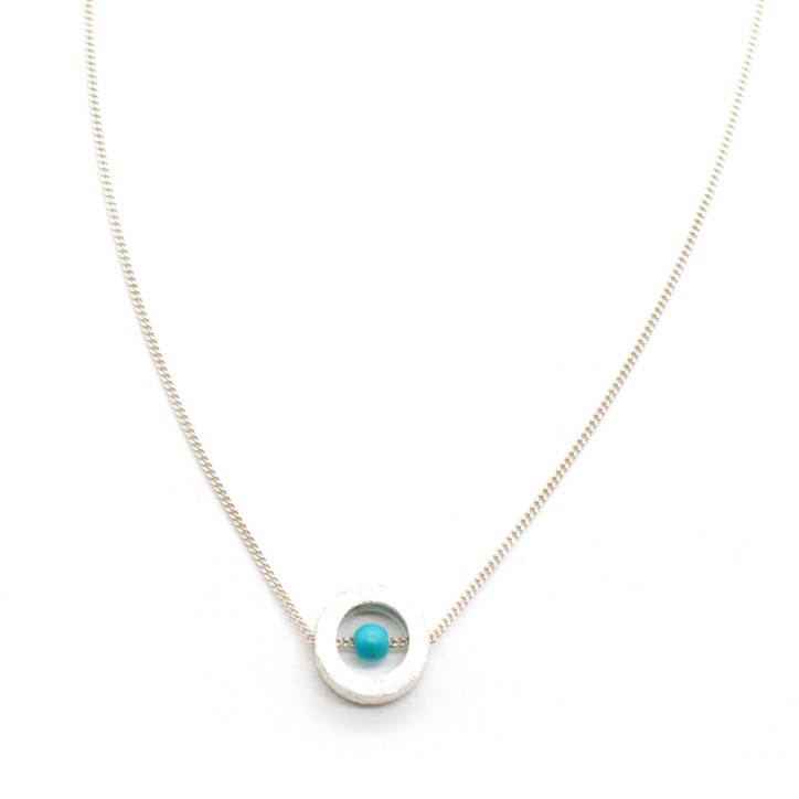 Necklace "Minimal Circle of Life CH"