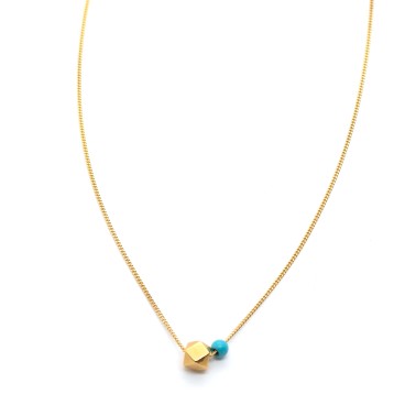 Κολιέ "Μίνιμαλ Πολυγωνάκι ΑΛ"