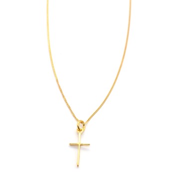 Κολιέ "Cross Classic Minimal G"