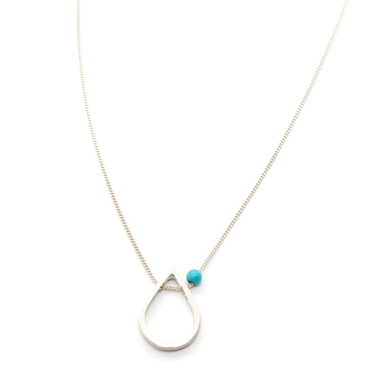 Necklace "Minimal Tear CH"