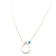 Necklace "Minimal Tear CH"