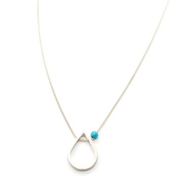 Necklace "Minimal Tear CH"