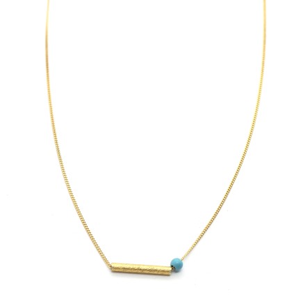 Κολιέ "Μίνιμαλ Μπαρίτσα Ζ G ΑΛ"