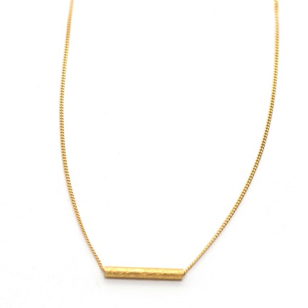 Κολιέ "Μίνιμαλ Μπαρίτσα Ζ G ΑΛ"