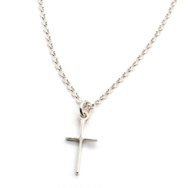 Necklace "Cross Old School".