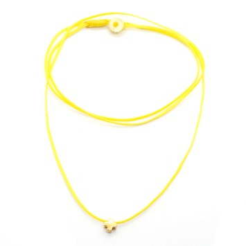 Necklace "Little Cross Mini Mini G"