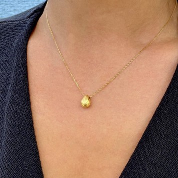 Necklace "Minimal Drop G CH"