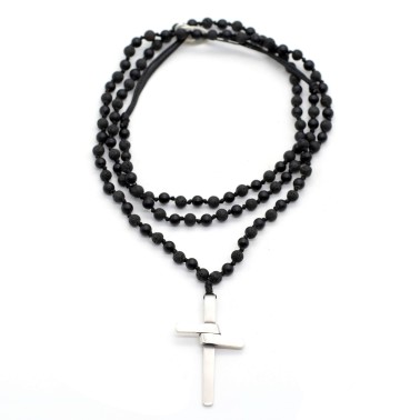 Necklace "Cross Jerusalem SP"