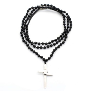 Necklace "Cross Jerusalem SP"