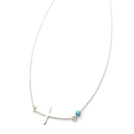 Necklace "Cross Aura"