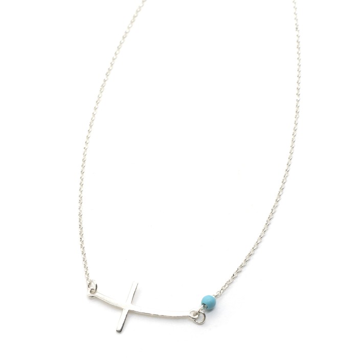 Necklace "Cross Aura"