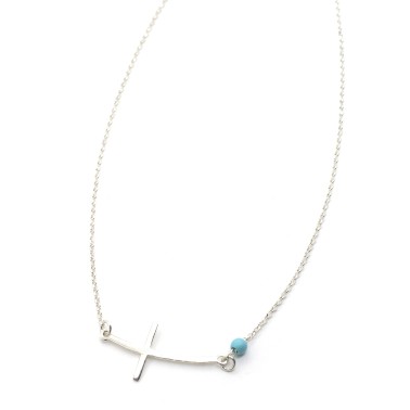 Necklace "Cross Aura"