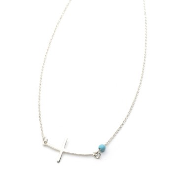 Necklace "Cross Aura"