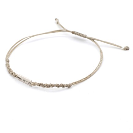 Bracelet "Gia Panta!" 1/2K