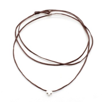 Necklace "Little Cross Mini Mini"