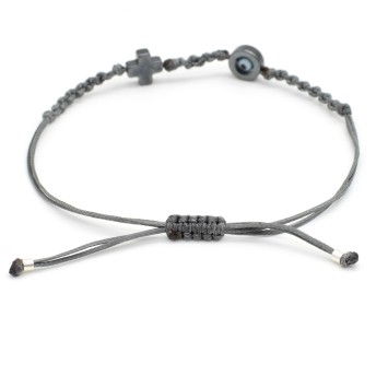 Bracelet "Evil Eye Cross AIM"