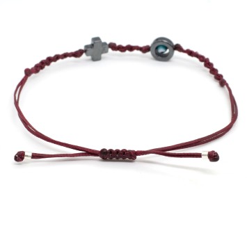 Bracelet "Evil Eye Cross AIM"