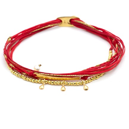 Bracelet "Golden Drops"