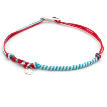 Bracelet "Martaki - Little Four Leaf Clover Spin"