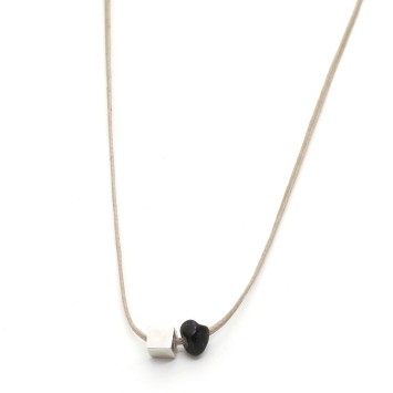Necklace "Minimal Cube"
