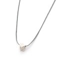 Necklace "Minimal Little Wire R"