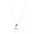 Necklace "Minimal Cross Lans CH" Necklace "Minimal Cross Lans CH"