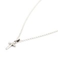 Necklace "Minimal Cross Lans X CH"