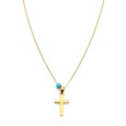 Necklace "Minimal Cross Lans G CH" Necklace "Minimal Cross Lans G CH"