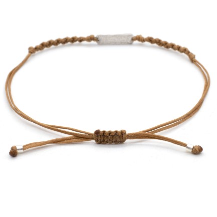 Bracelet "Never look back" 1/2K