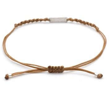 Bracelet "Never look back" 1/2K