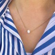 Necklace "My Minimal Pearl G CH"