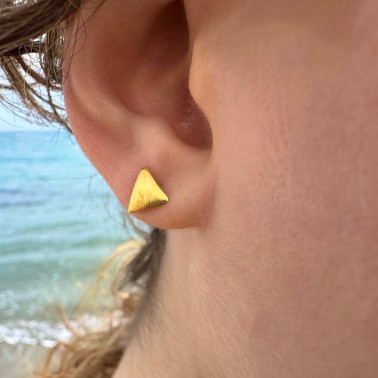Earrings - My Little Triangles G - Studs