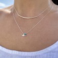 Necklace "My Little Boat CH"