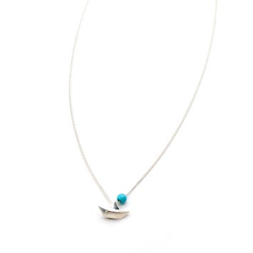 Necklace "My Little Boat CH"