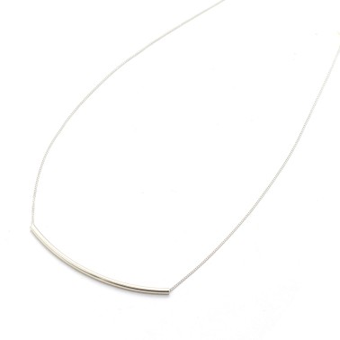 Necklace "Minimal Little Bar G CH"