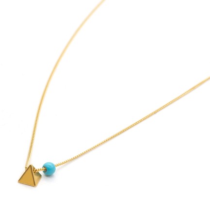 Necklace "Minimal Pyramis G CH"
