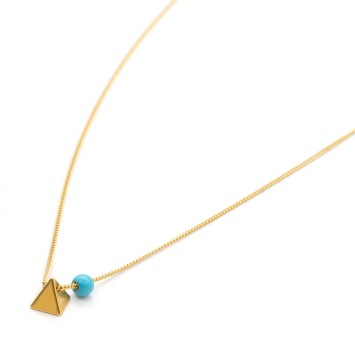 Necklace "Minimal Pyramis G CH"