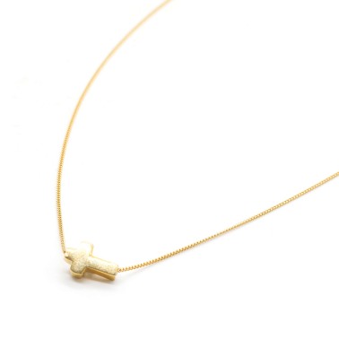 Necklace "Cross MK G CH"