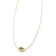 Necklace "Minimal Little Evil Eye G"