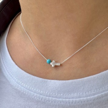 Κολιέ "Σταυρός ΜΚ ΑΛ"