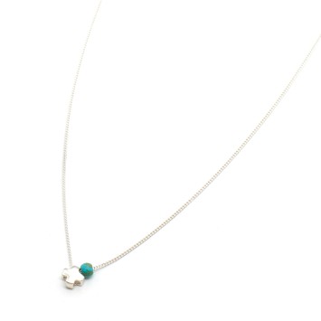 Necklace "Little Cross Mini Mini CH"