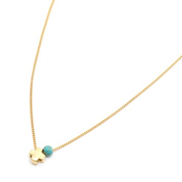 Necklace "Little Cross Mini Mini G CH"