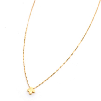 Necklace "Little Cross Mini Mini G CH"