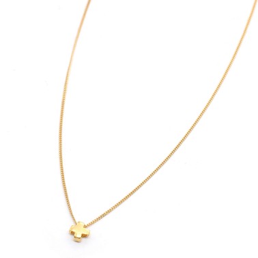 Necklace "Little Cross Mini Mini G CH"