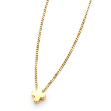 Necklace "Little Cross Mini Mini G CH"