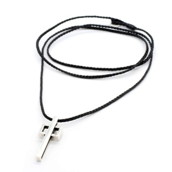 Necklace "Cross - People"